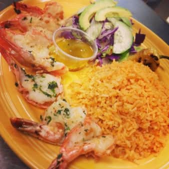 #Camarones Al Mojo De Ajo