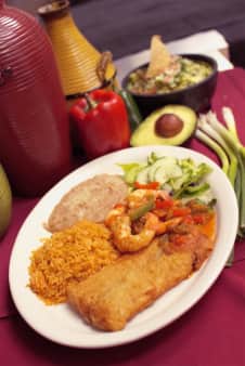 #Filete De Pescado Con Camarones