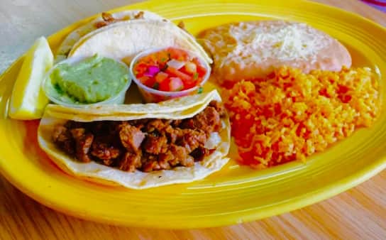 #2 Tacos De Carne Asada