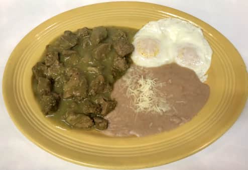 #Huevos Con Chile Verde