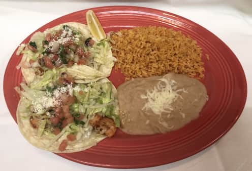 #2 Tacos De Camaron