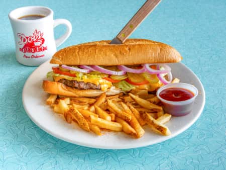 image of Cheeseburger Po-Boy