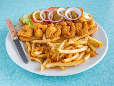 image of Fried Shrimp Po-Boy