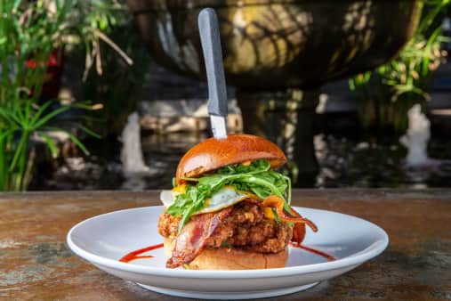 image of Breakfast Fried Chicken Sandwich
