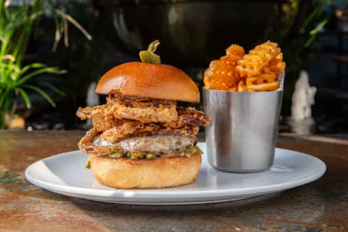 image of Crispy Onion Burger