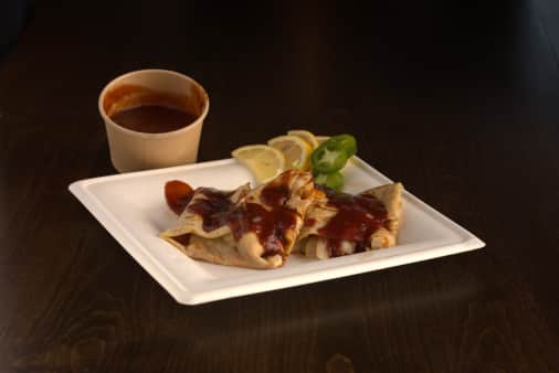 image of BBQ Chicken Crepe
