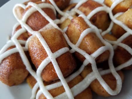 Cinnamon Sugar Pretzel Bites