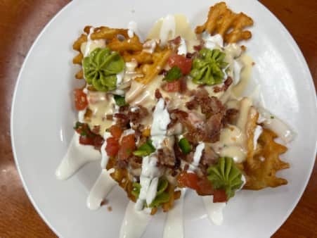 Loaded Waffles