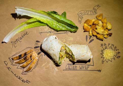 image of Chicken Caesar Wrap