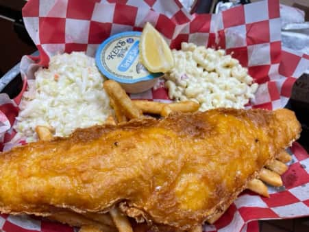 "Bass Ale" Beer Battered Fish Fry