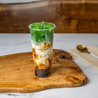 image of Matcha-Brown Sugar Latte
