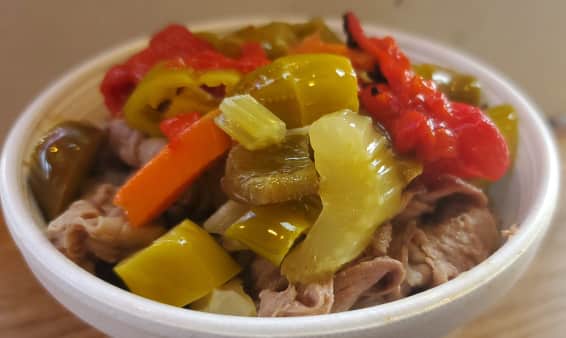 image of Italian Beef Keto Bowl