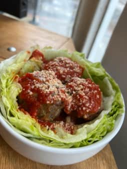 image of Meatball Keto Bowl