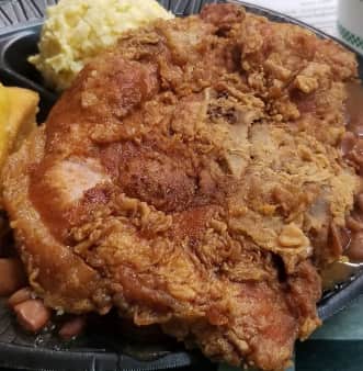 image of Red Beans, Rice, & Pork Chop Dinner
