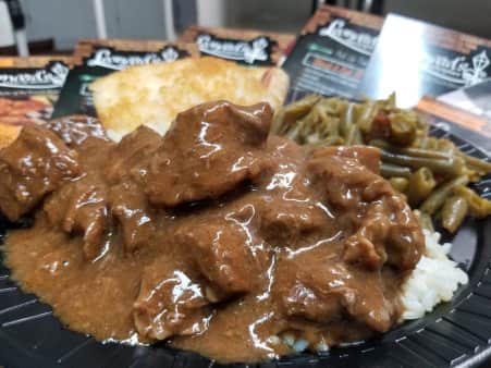 image of Smothered Beef Tips Dinner