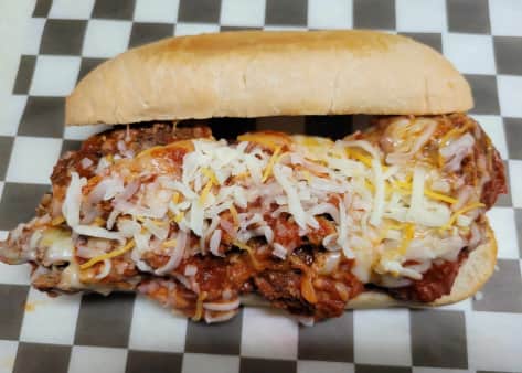 image of Meatball & Cheese Poboy Combo