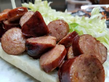 image of Smoke Sausage Poboy