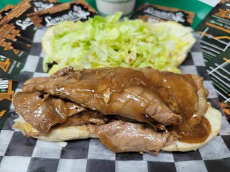 image of Roast Beef Poboy Combo