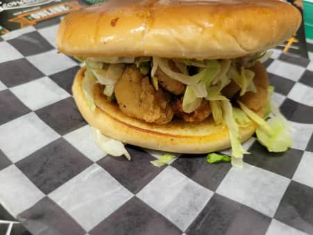 image of Shrimp on Bun