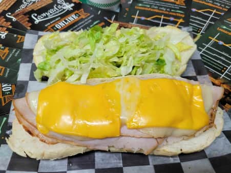 image of Turkey & Cheese Poboy