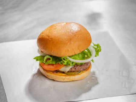 image of Mushroom & Swiss Burger
