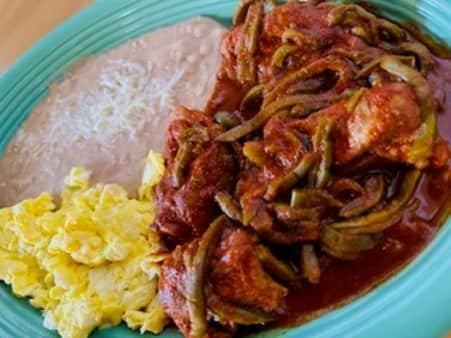 #Huevos Con Cos De Puerco Nopales