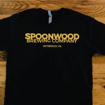 SPOONWOOD BANNER SHIRT (BLACK & GOLD)