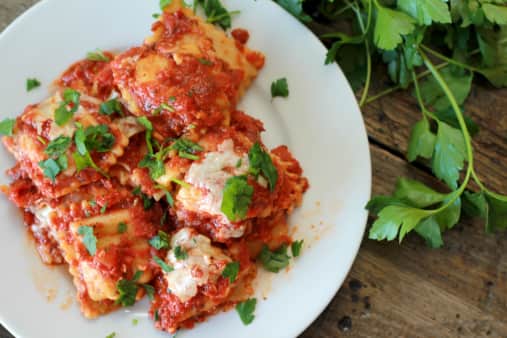 Traditional Cheese Ravioli