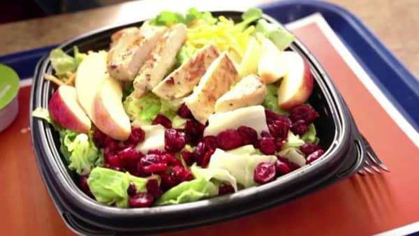 Chicken, Apple & Cranberry Salad