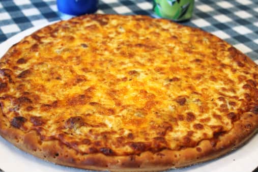 image of Gomez's Hamburger Pizza/Cheeseburger