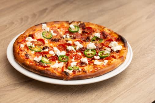 image of Pep, Bacon & Goat Cheese