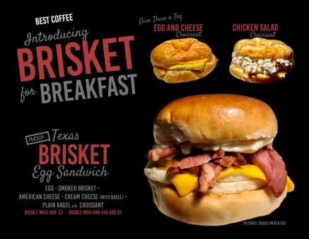 image of Brisket Egg & Chz Bagel