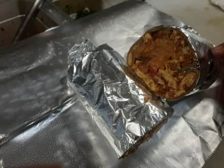 image of Regular Burrito, Huevo y Chorrzo