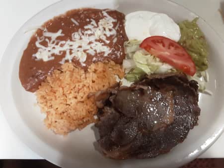image of Carne Asada Dinner Plate