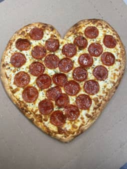 image of Heart Shape Pizza