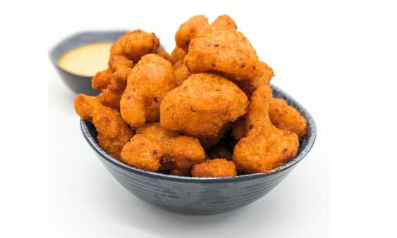 image of Zesty Battered Cauliflower