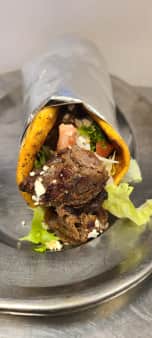 image of STEAK SOUVLAKI SANDWICH