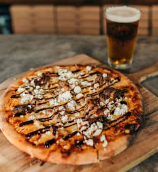 image of Black and Bleu Pizza