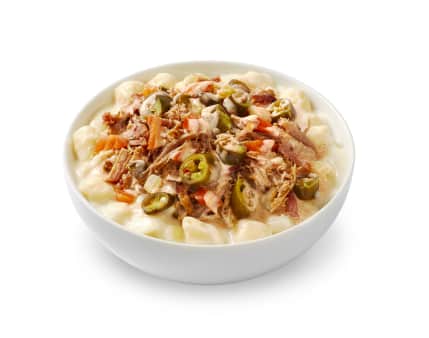 image of Spicy Pork Mac & Cheese Bowl