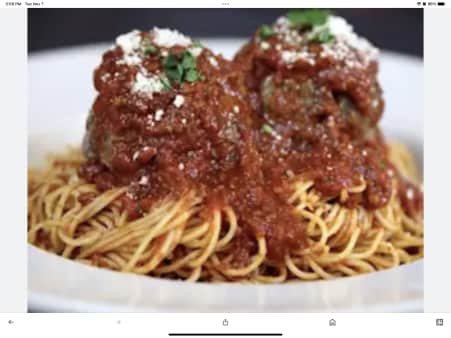 image of Spaghetti with Nonna's Meatballs