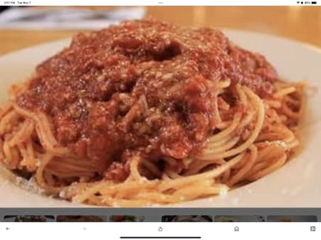 image of Lunch Penne w/Meat Sauce