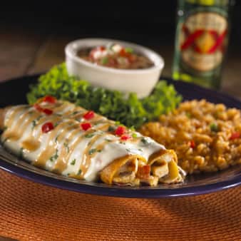 image of Chicken Mushroom Enchiladas