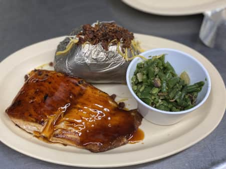 image of Bourbon Glazed Salmon