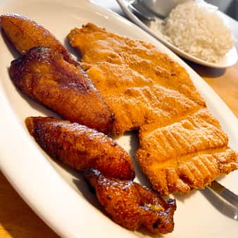 image of #6 Breaded Chicken Breast/Bistec de Pollo Empanizado