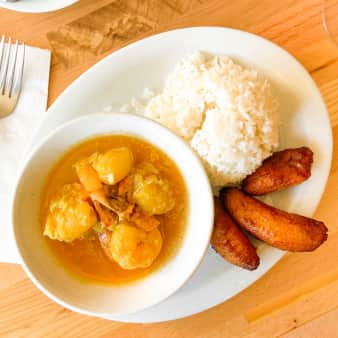 image of #14 Shrimp Sauteed in Garlic Sauce/Camarones al Ajillo