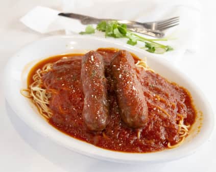 image of Italian Sausage w/Pasta Saturday Special