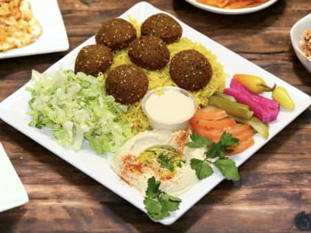 image of Falafel Plate 