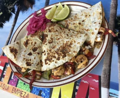 image of Quesadilla Fajitas Camaron 