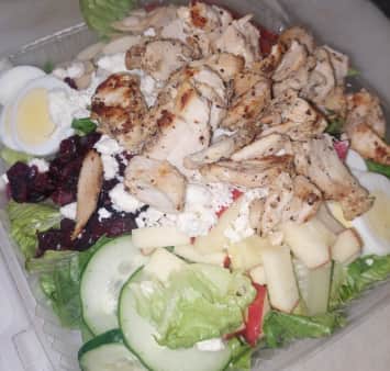 image of Apple Almond Grilled Chicken Salad