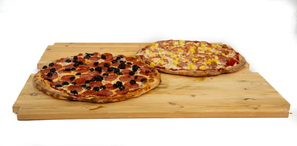 image of 2 Large 2 Topping Pizzas | $32